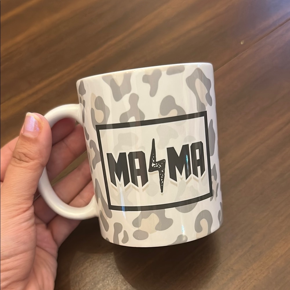Mama Leopard Print Mug